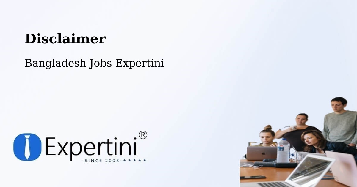 Disclaimer – Lākshām - Bangladesh Jobs Expertini